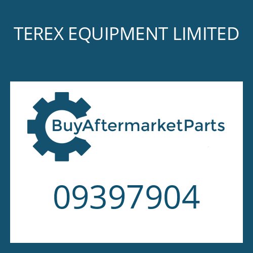 TEREX EQUIPMENT LIMITED 09397904 - SEALING RING