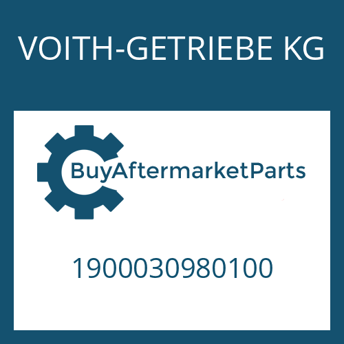 VOITH-GETRIEBE KG 1900030980100 - SEALING RING