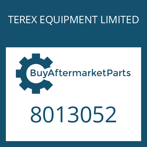 TEREX EQUIPMENT LIMITED 8013052 - SEALING RING