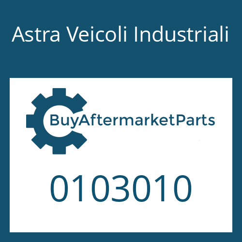 0103010 Astra Veicoli Industriali SEALING RING