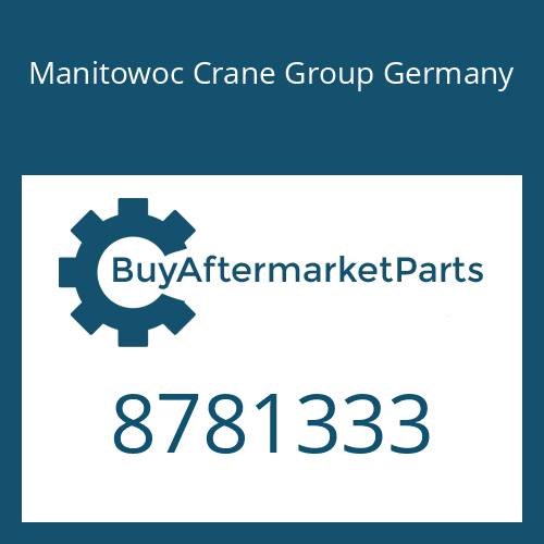 8781333 Manitowoc Crane Group Germany BALL