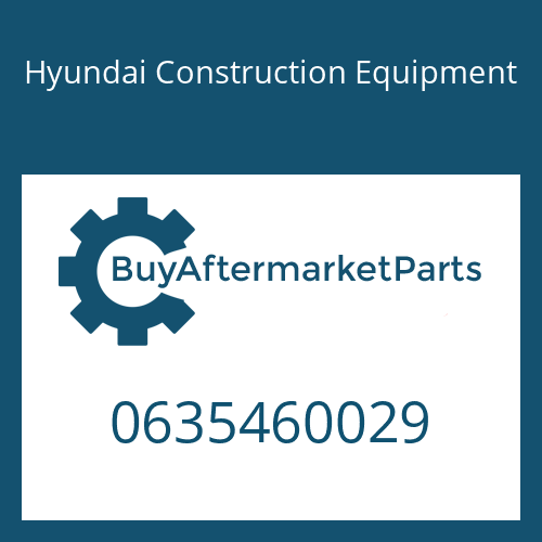 Hyundai Construction Equipment 0635460029 - BALL