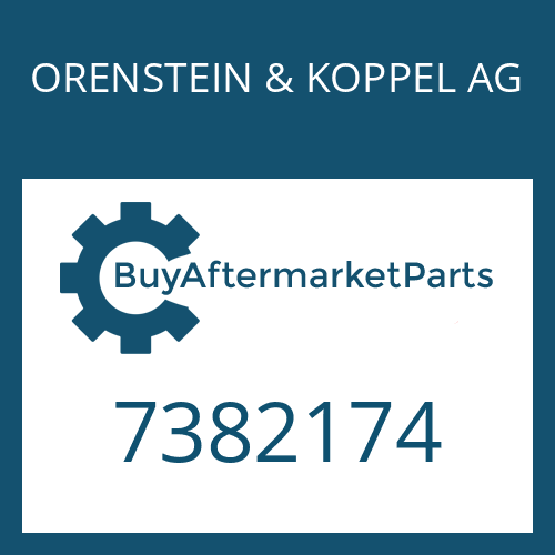 ORENSTEIN & KOPPEL AG 7382174 - SHAFT PLATE