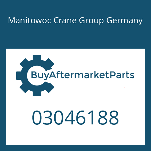 03046188 Manitowoc Crane Group Germany HEXAGON SCREW