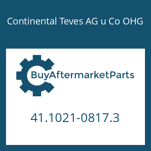 Continental Teves AG u Co OHG 41.1021-0817.3 - HEXAGON SCREW