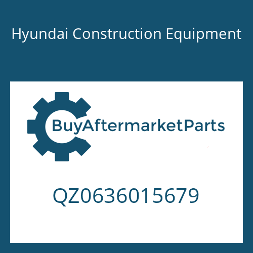 Hyundai Construction Equipment QZ0636015679 - HEXAGON SCREW