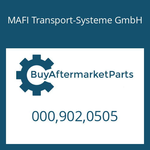 000,902,0505 MAFI Transport-Systeme GmbH SCREW
