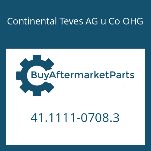 Continental Teves AG u Co OHG 41.1111-0708.3 - CAP SCREW