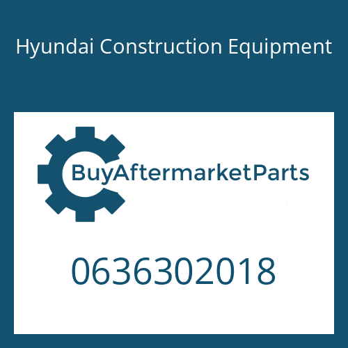 Hyundai Construction Equipment 0636302018 - SCREW PLUG