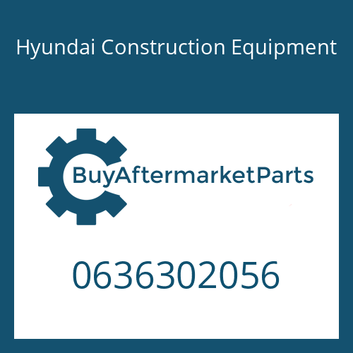 Hyundai Construction Equipment 0636302056 - SCREW PLUG