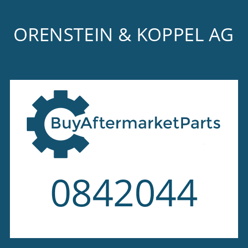 0842044 ORENSTEIN & KOPPEL AG STUD