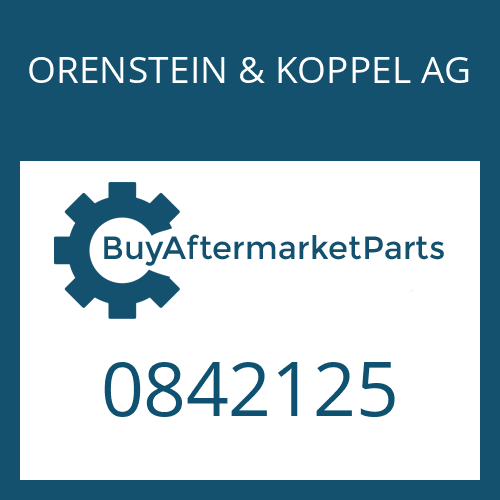 ORENSTEIN & KOPPEL AG 0842125 - STUD