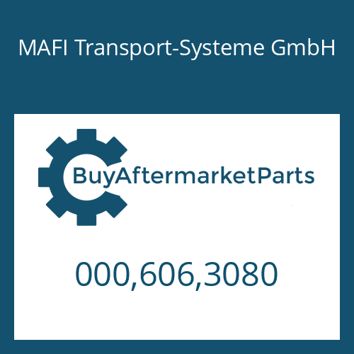 MAFI Transport-Systeme GmbH 000,606,3080 - WHEEL NUT