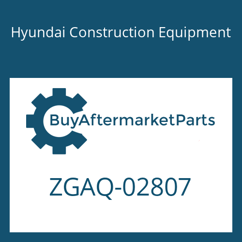 Hyundai Construction Equipment ZGAQ-02807 - UNION-PIPE