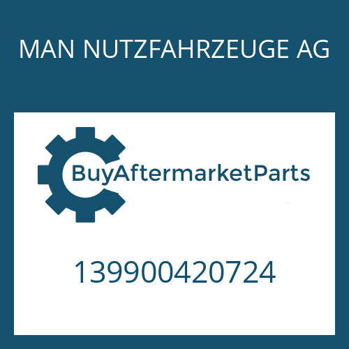 MAN NUTZFAHRZEUGE AG 139900420724 - SLOTTED NUT