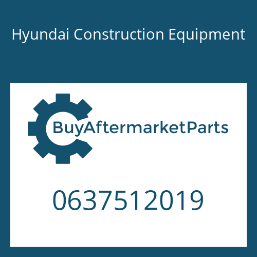 Hyundai Construction Equipment 0637512019 - SLOTTED NUT