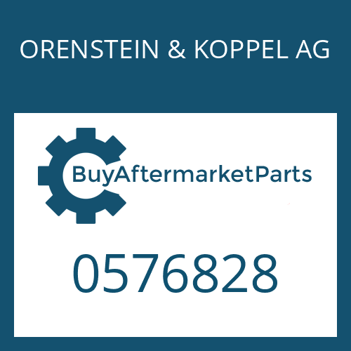 ORENSTEIN & KOPPEL AG 0576828 - WASHER