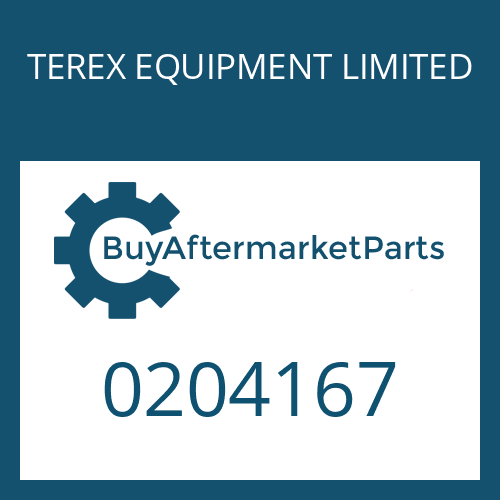 TEREX EQUIPMENT LIMITED 0204167 - SPACER WASHER