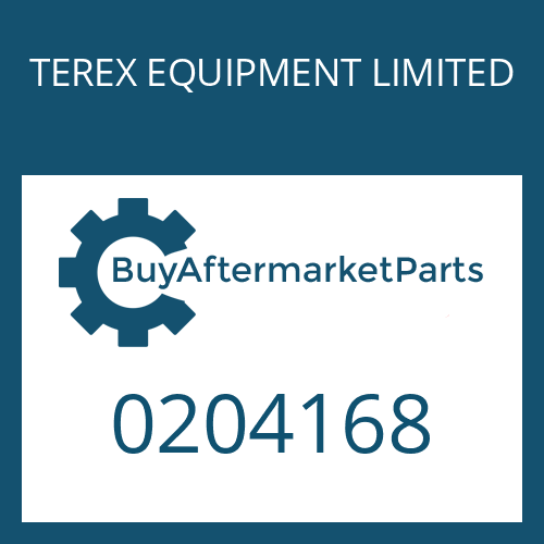 TEREX EQUIPMENT LIMITED 0204168 - SPACER WASHER