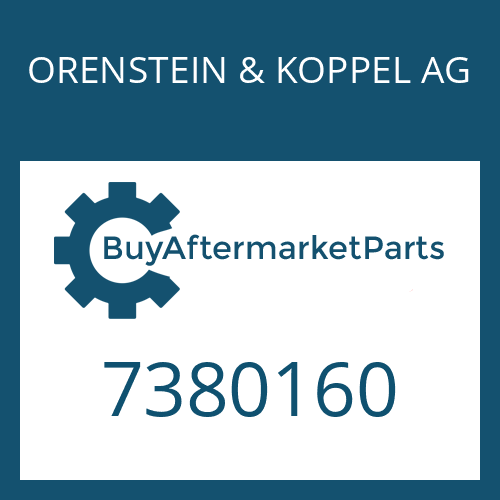 ORENSTEIN & KOPPEL AG 7380160 - WASHER