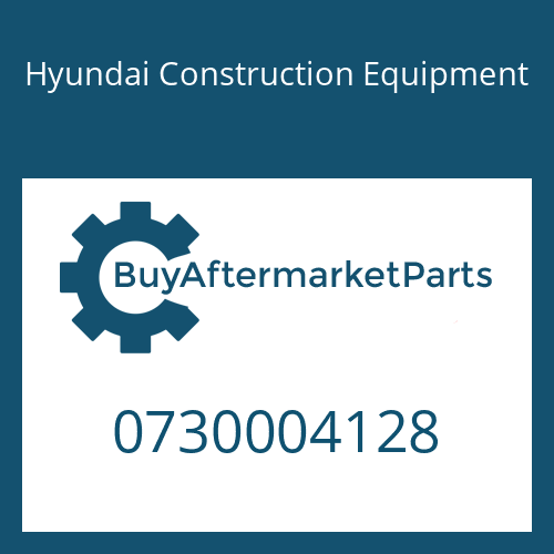 Hyundai Construction Equipment 0730004128 - WASHER