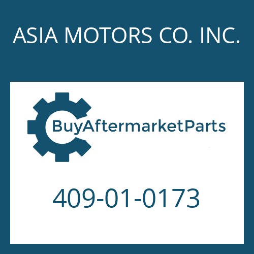 ASIA MOTORS CO. INC. 409-01-0173 - WASHER