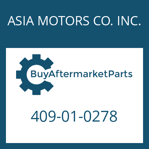 ASIA MOTORS CO. INC. 409-01-0278 - WASHER