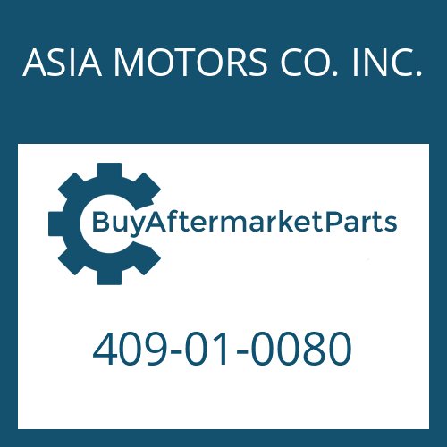 ASIA MOTORS CO. INC. 409-01-0080 - WASHER