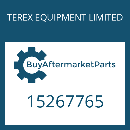 TEREX EQUIPMENT LIMITED 15267765 - WASHER