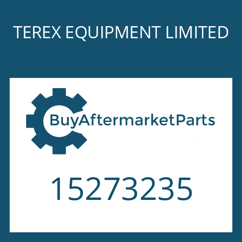 TEREX EQUIPMENT LIMITED 15273235 - WASHER