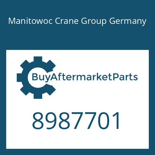 Manitowoc Crane Group Germany 8987701 - WASHER
