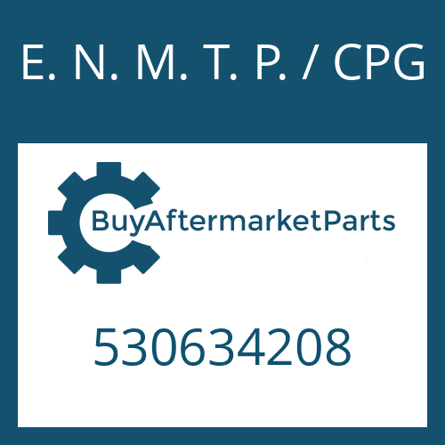 530634208 E. N. M. T. P. / CPG THRUST WASHER