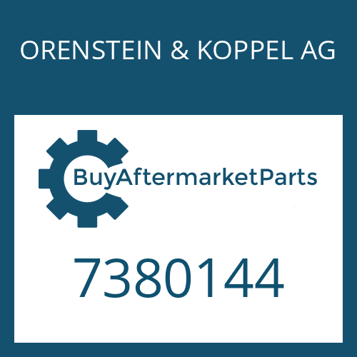 ORENSTEIN & KOPPEL AG 7380144 - THRUST WASHER