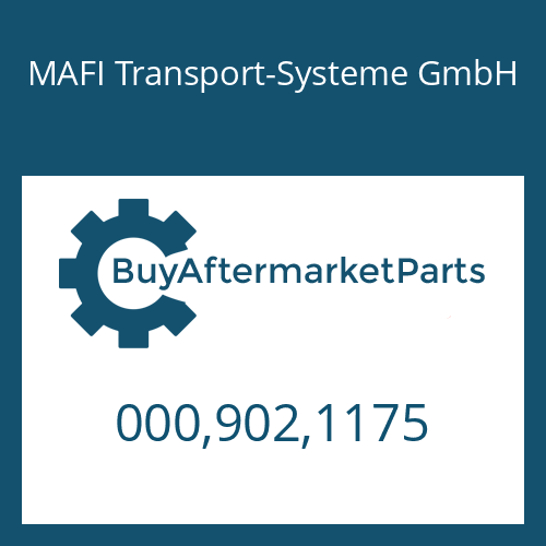 MAFI Transport-Systeme GmbH 000,902,1175 - THRUST WASHER