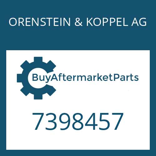 ORENSTEIN & KOPPEL AG 7398457 - RING