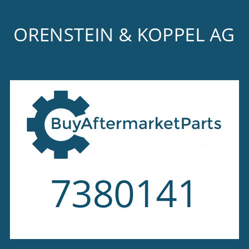 ORENSTEIN & KOPPEL AG 7380141 - AXIAL WASHER