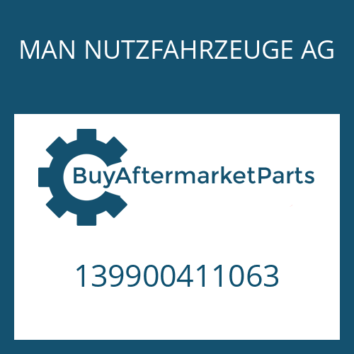MAN NUTZFAHRZEUGE AG 139900411063 - WASHER