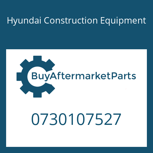 Hyundai Construction Equipment 0730107527 - SHIM