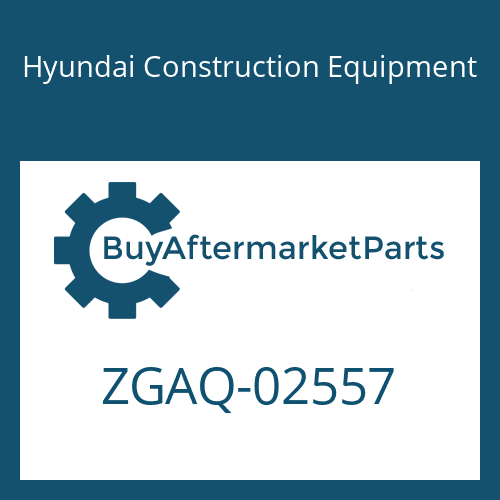Hyundai Construction Equipment ZGAQ-02557 - WASHER-THRUST