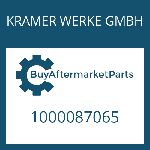 KRAMER WERKE GMBH 1000087065 - WASHER