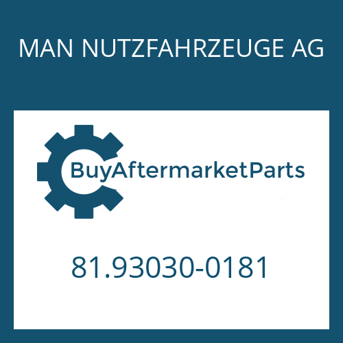 MAN NUTZFAHRZEUGE AG 81.93030-0181 - RING