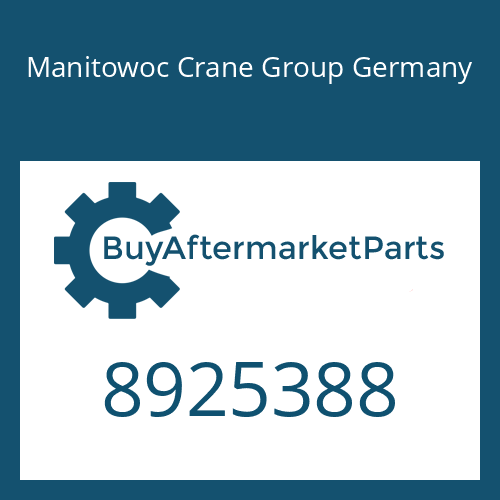 Manitowoc Crane Group Germany 8925388 - BUSH