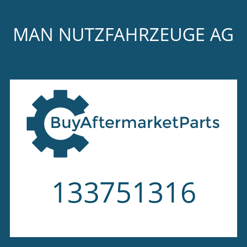 MAN NUTZFAHRZEUGE AG 133751316 - RING