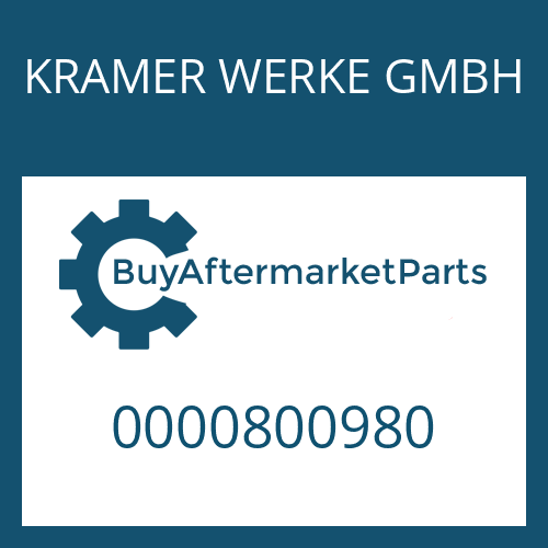 KRAMER WERKE GMBH 0000800980 - RING