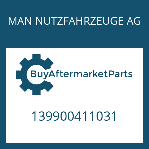 MAN NUTZFAHRZEUGE AG 139900411031 - RING
