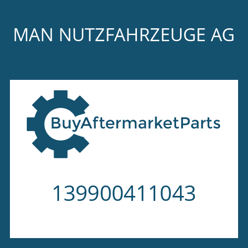 MAN NUTZFAHRZEUGE AG 139900411043 - RING