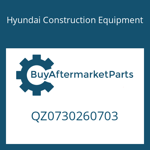 Hyundai Construction Equipment QZ0730260703 - BUSH