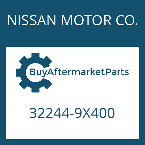 NISSAN MOTOR CO. 32244-9X400 - SPRING WASHER