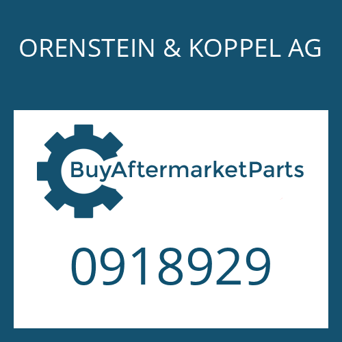 ORENSTEIN & KOPPEL AG 0918929 - COMPRESSION SPRING