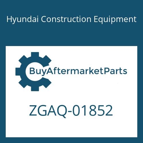 Hyundai Construction Equipment ZGAQ-01852 - SPRING-COMPRESSION